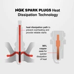 Spark Plug-standard Ngk 4006. Fixed Price $25.99.