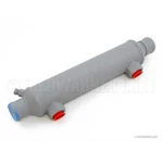 Seakamp 29144 Marine Oil Cooler 2X9" Body 1/2" Npt 1-1/4" Hose Copper. Fixed Price $153.34.