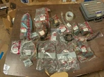 Lot Of Yanmar Clamps / Hoses (js). Fixed Price $410.00.