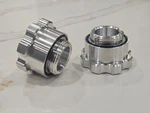 Keith Black 572 426 Hemi Valve Cover Cap Silver Anodized With Rings. Fixed Price $125.00.