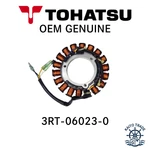 Tohatsu Genuine Outboard Alternator Assy 3RT-06023-0. Fixed Price $139.28.
