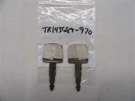 Tracker 143689-970 Ignition Key Pair (2) HD73 Marine Boat. Fixed Price $14.95.
