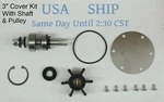 Major Rebuild Kit With Shaft And Pulley Johnson Pump 10-24509-01 10-24509-02. Fixed Price $151.95.