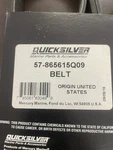 New- Mercury Quicksilver 57-865615Q09, Serpentine Belt, Oem (R975). Fixed Price $61.00.