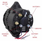 Alternator Heavy-duty Marine 12V 55A Leece Neville Gm V6 V8 Inboard 18-6260. Fixed Price $180.10.