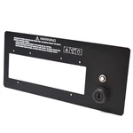 Four Winns Boat Ignition Switch Panel 025-4394 Black Aluminum. Fixed Price $44.20.