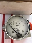 Orange Research #13814 Gauge 0-15 Psi 1201PG-1C-4.5L Max Press 3000 Buna. Fixed Price $89.99.
