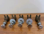 Vintage Brass Cole Pull Switches Marine/boat/hot Rod (lot Of 5) Rare. Fixed Price $49.99.