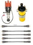 Distributor Volvo Penta 4 Cyl Marine Engines Electronic Conversion Leads & Coil. Fixed Price $270.07.