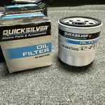 Genuine Mercury 35-883702Q Quicksilver Marine Mercruiser Oil Filter V6. Fixed Price $12.00.