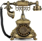Dyna-living Vintage Telephone Antique Rotary Old Fashion .... Fixed Price $39.99.