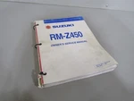 2007 Suzuki RM-Z450 Oem Genuine Service Manual 99011-35G52-03A. Fixed Price $29.95.