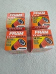 Lot Of 4!! Fram Extra Guard PH3980, 10K Mile Change Interval Spin-on Oil Filter. Fixed Price $22.99.