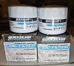 Oem Mercury Quicksilver 35-866340Q03 Marine Oil Filter Lot Of 2 Mercruiser Nos. Fixed Price $29.99.