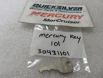 S16D Genuine Mercury Quicksilver 30431101 Key Oem New Factory Boat Parts. Fixed Price $7.82.